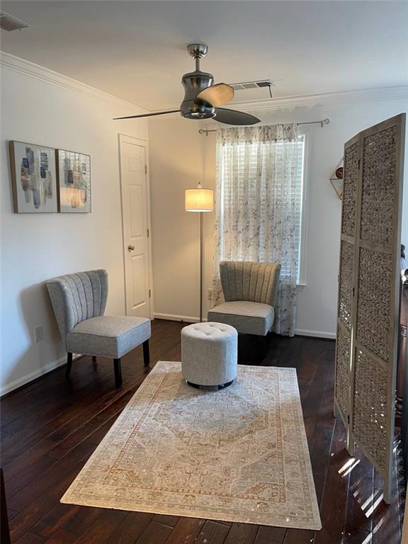 89 Regency Road Alpharetta, GA 30022 - Photo 11 of 17 a living room with furniture and a chandelier