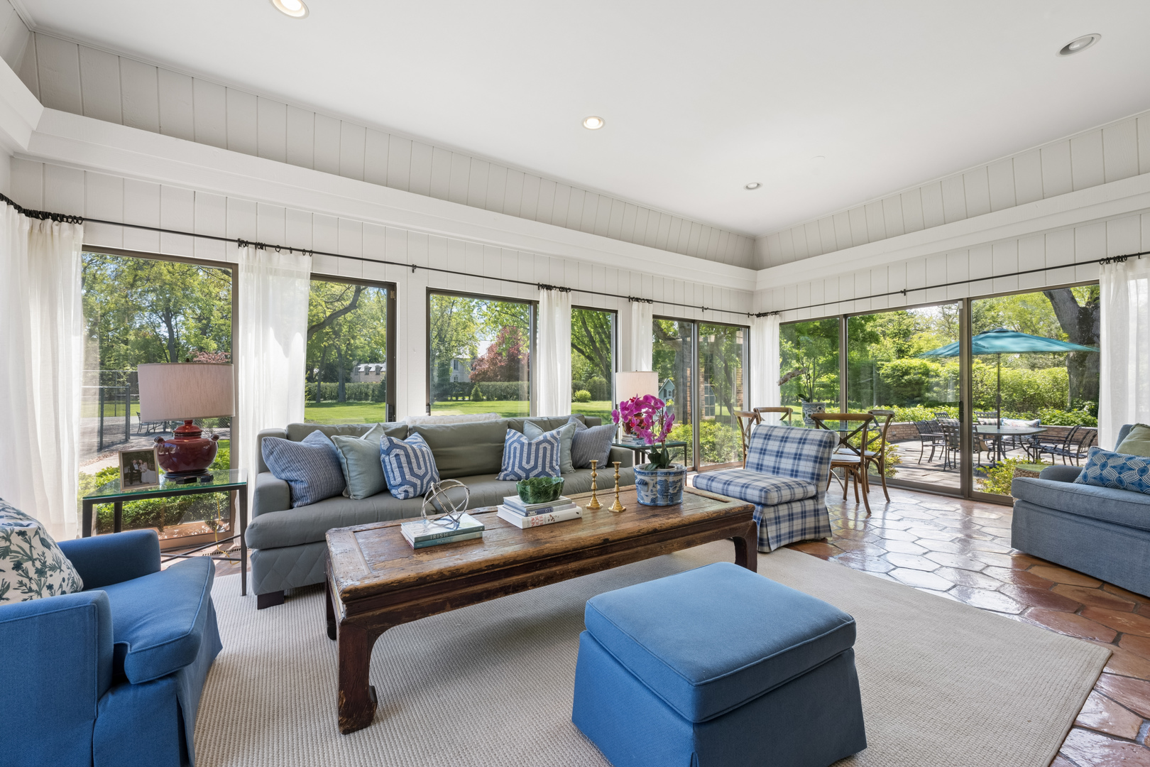 936 Sunset Road Winnetka, IL 60093 - Photo 15 of 50 a living room with furniture and a large window