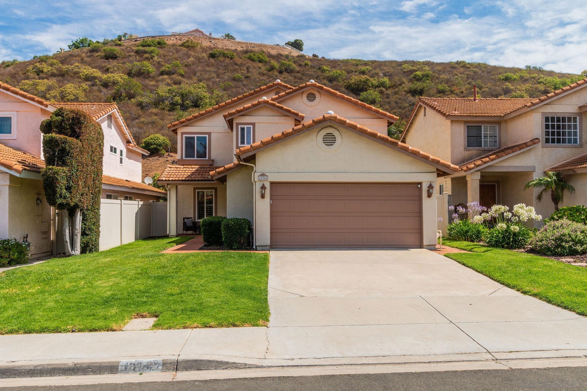 10942 Avenida De Los Lobos San Diego, CA 92127 - Photo 1 of 31 front view of a house with a yard