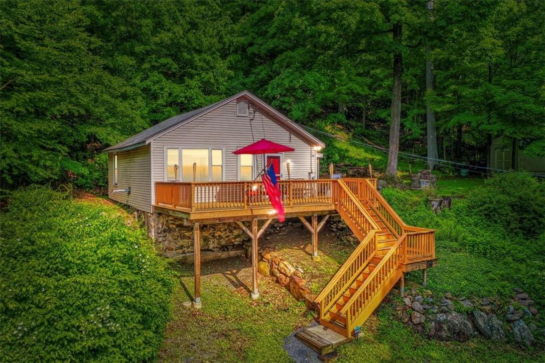 36 Torne Road Fort Montgomery, NY 10922 - Photo 1 of 1 an aerial view of a house with backyard