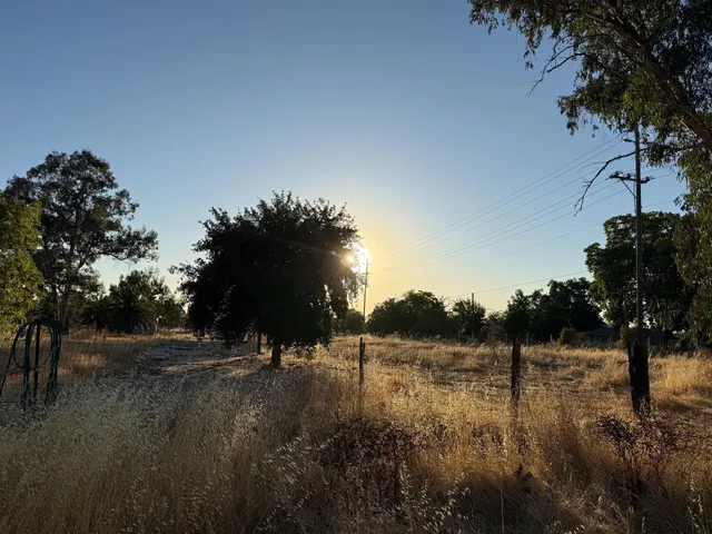a view of a sign board of a yard