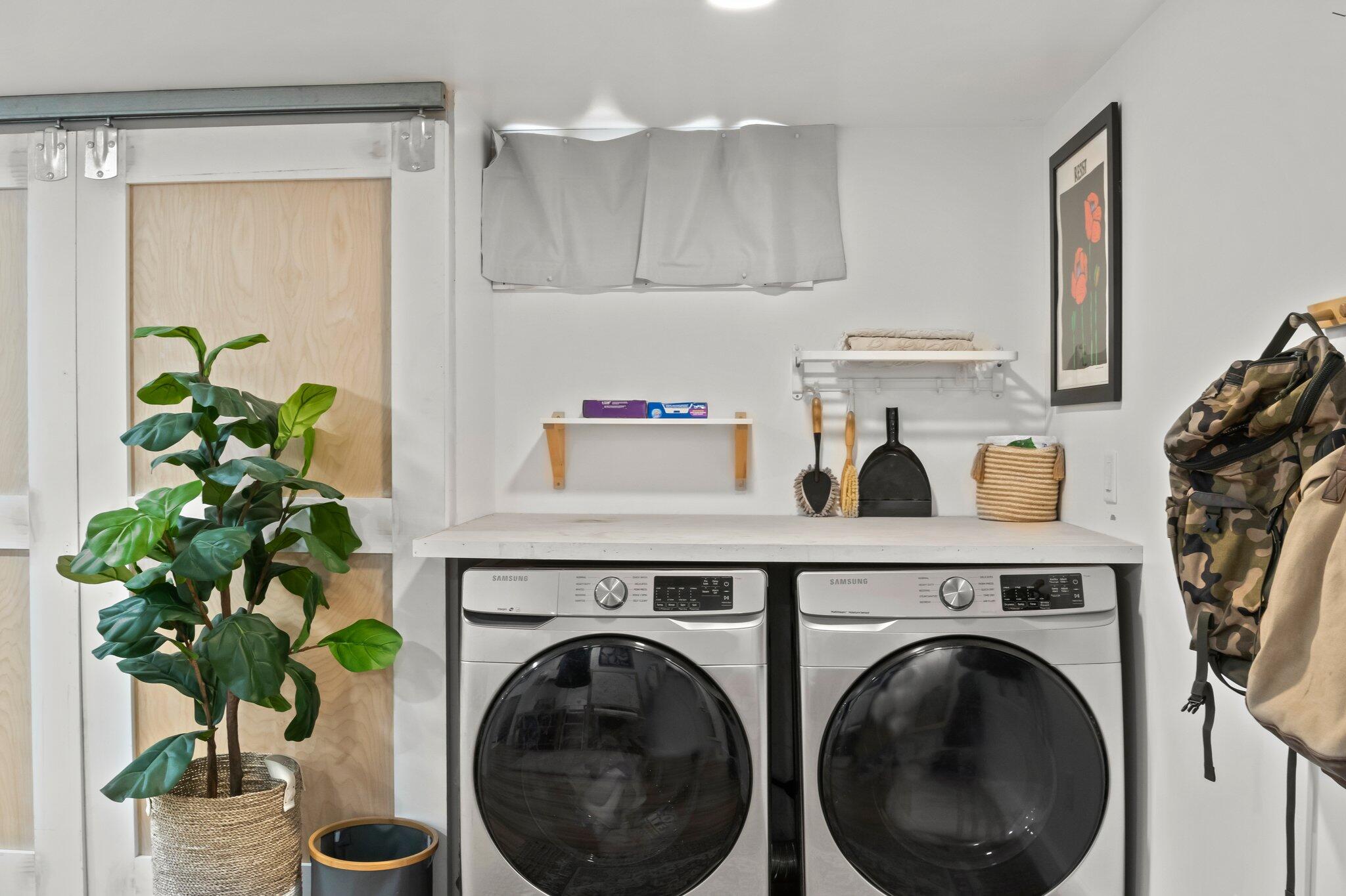 582 Massasoit Road Eastham, MA 02642 - Photo 24 of 45 a utility room with sink and wooden floor