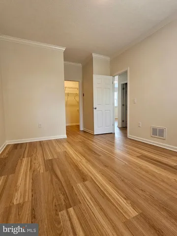 wooden floor in an empty room