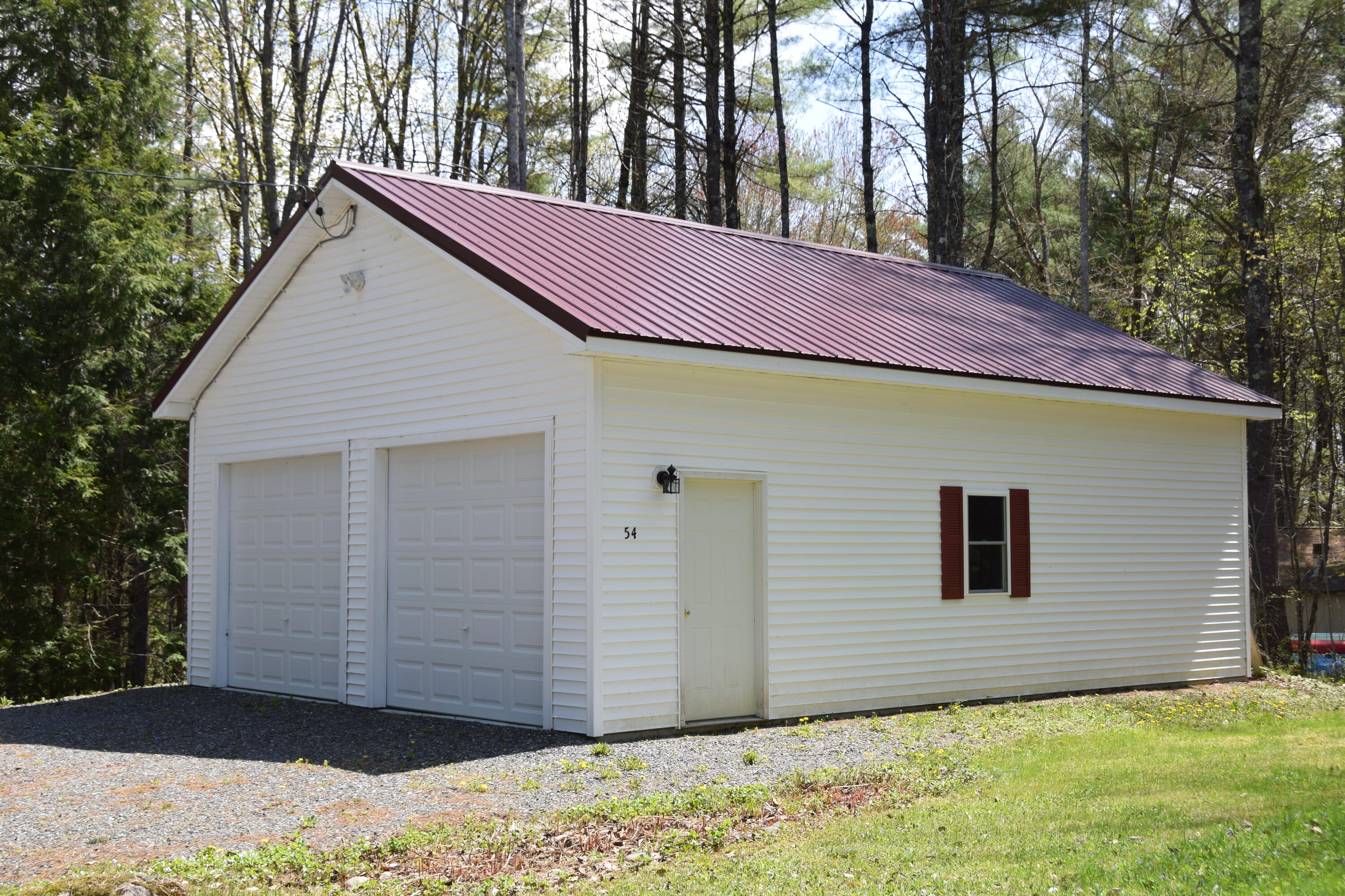 54 Fitzsimmons Road Canaan, ME 04924 - Photo 40 of 51 Oversized Garage