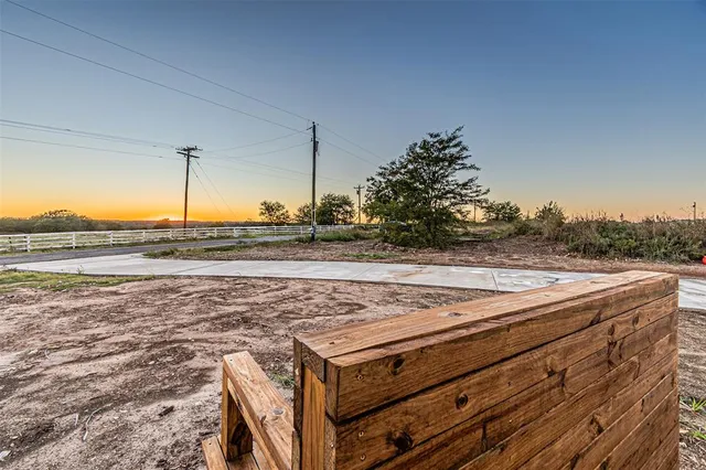 a view of a room with an outdoor space
