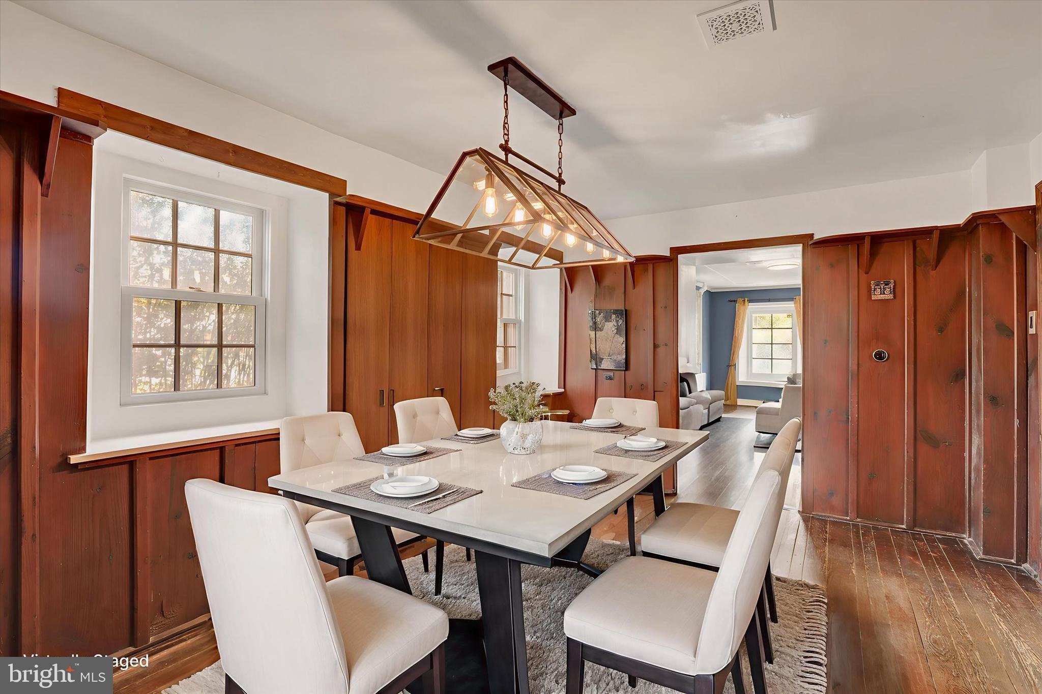 60 Quarry Road Doylestown, PA 18901 - Photo 15 of 70 a view of a dining room with furniture window and wooden floor