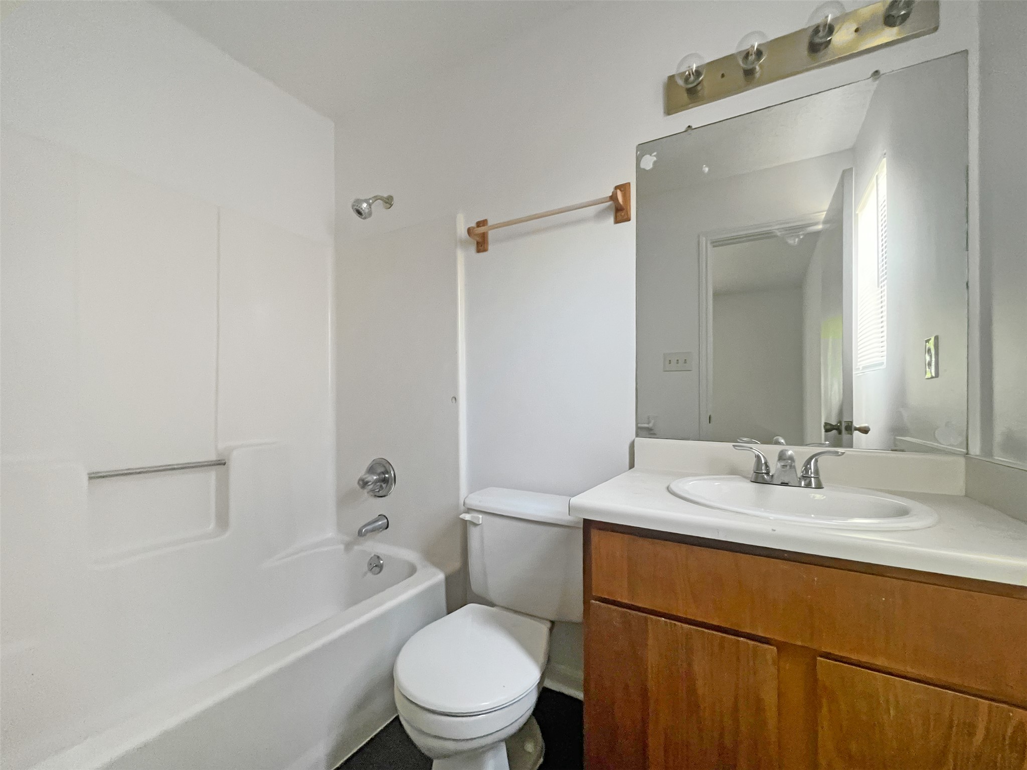 2010 Alex Avenue, Unit B Austin, TX 78728 - Photo 13 of 20 Primary Bathroom with Vanity Sink and a Combined Shower and Tub