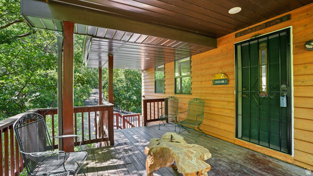 335 Jungfrau Hill Road Midway, UT 84049 - Photo 11 of 34 View of wooden deck