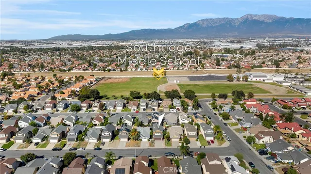 a view of lake with mountain