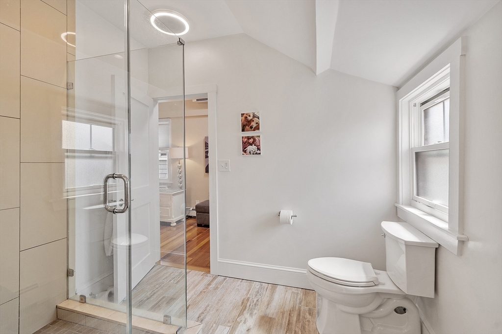 32 Maple Avenue Nahant, MA 01908 - Photo 31 of 37 a bathroom with a toilet and a shower