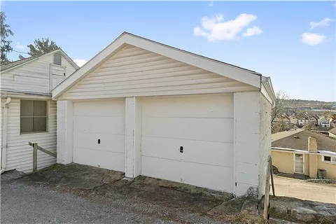 a view of a house with a balcony
