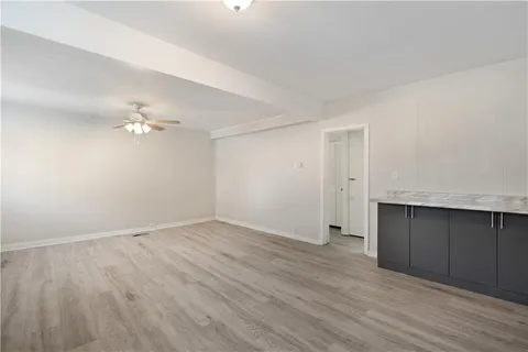 wooden floor in an empty room