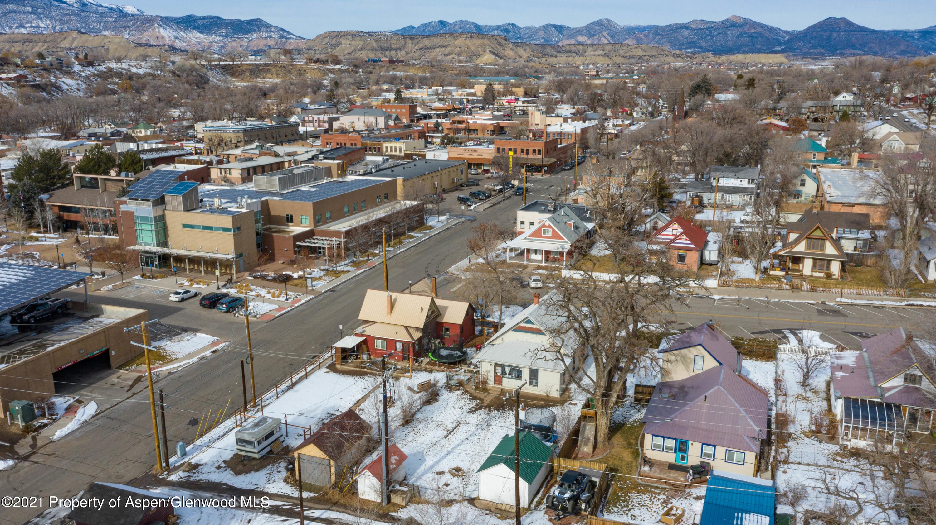 211 East 2nd Street Rifle, CO 81650 - Photo 13 of 15 an aerial view of residential houses with outdoor space