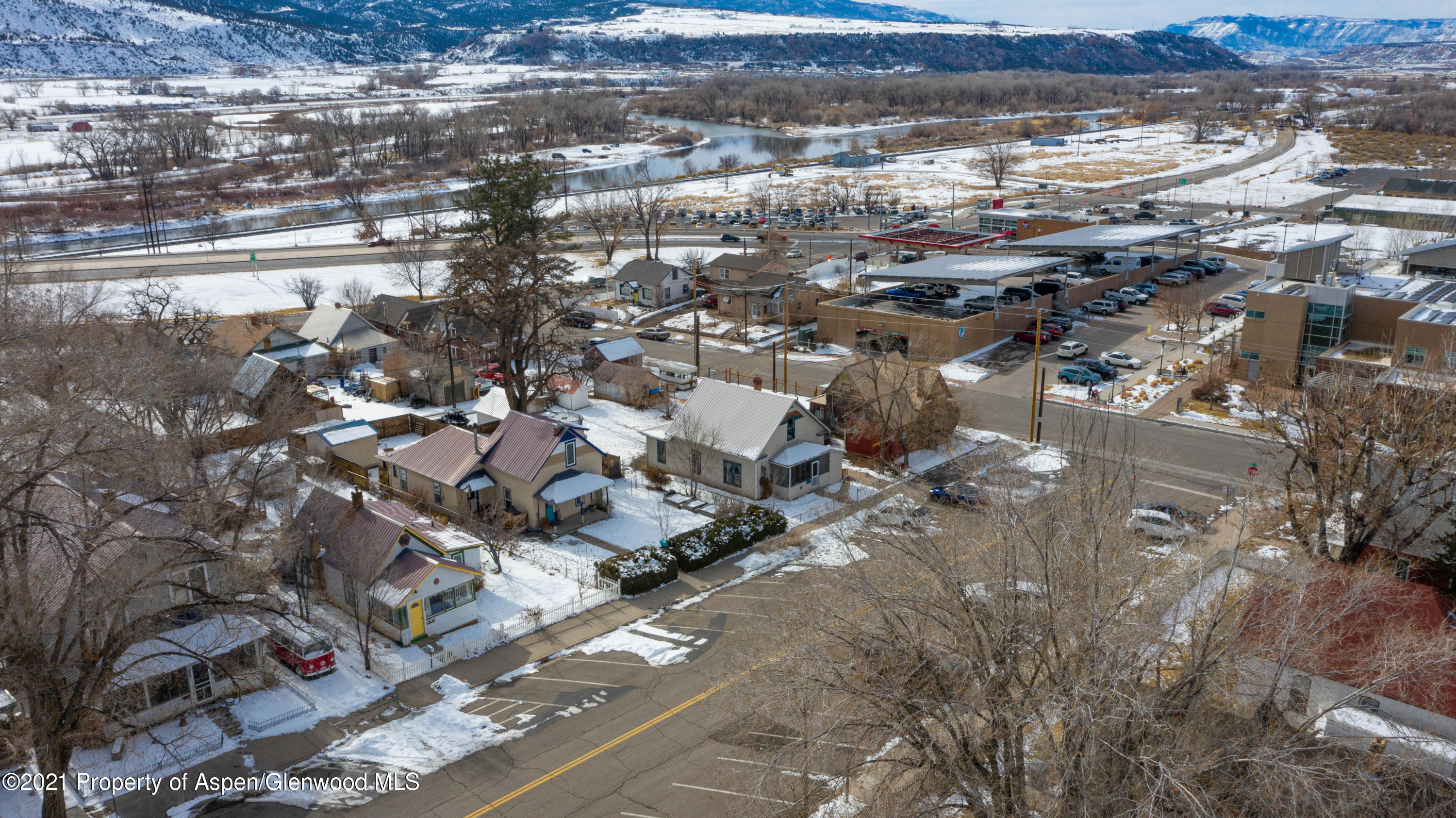 211 East 2nd Street Rifle, CO 81650 - Photo 14 of 15 an aerial view of residential building with outdoor space