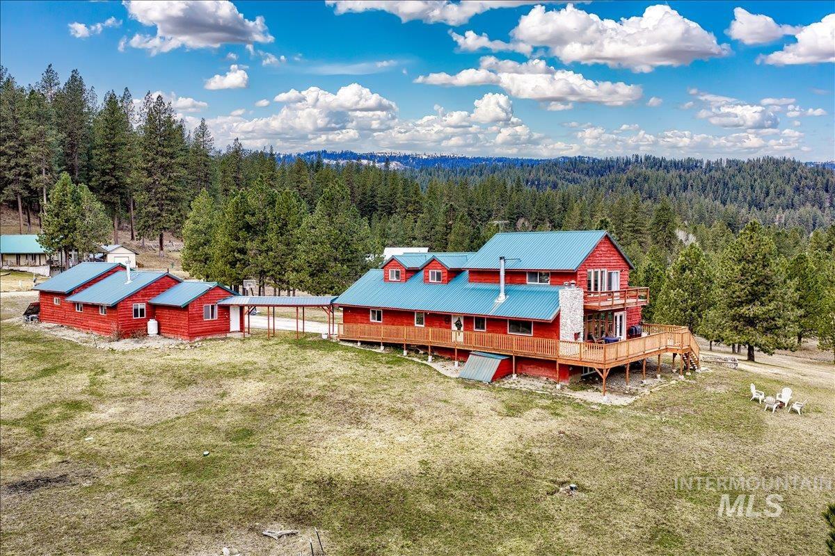 6 East Beck Road Garden Valley, ID 83622 - Photo 39 of 44 Bird's eye view of a heavily wooded area