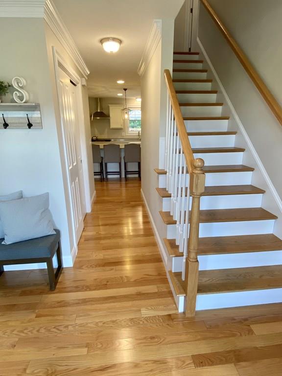 84 Old Pasture Road Dracut, MA 01826 - Photo 3 of 37 a view of entryway and hall with wooden floor