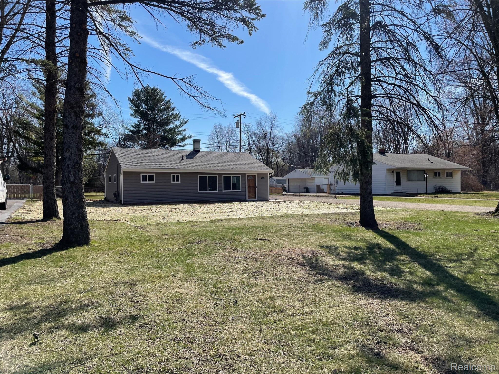 Home sits on .90 acres, fenced in! 