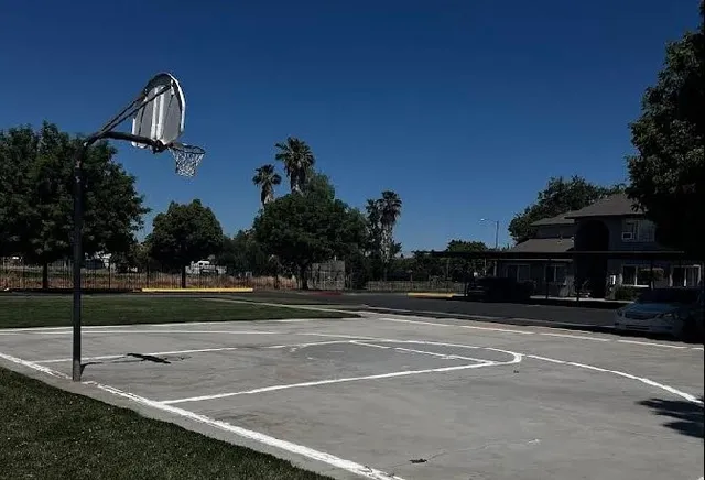a view of basketball court
