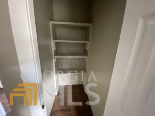 a view of walk in closet