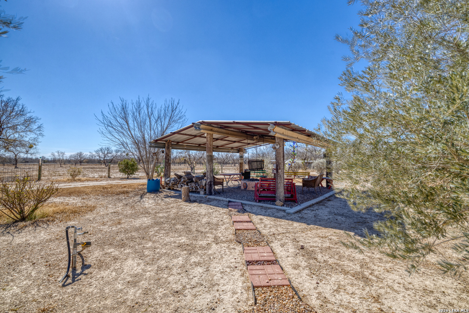 1140 Curtis Bourne Road Crystal City, TX 78839 - Photo 15 of 54 a view of a outdoor space with porch and furniture