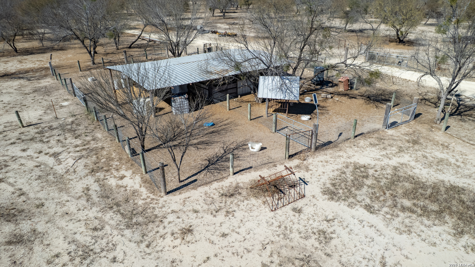 1140 Curtis Bourne Road Crystal City, TX 78839 - Photo 45 of 54 a view of a yard in front of house