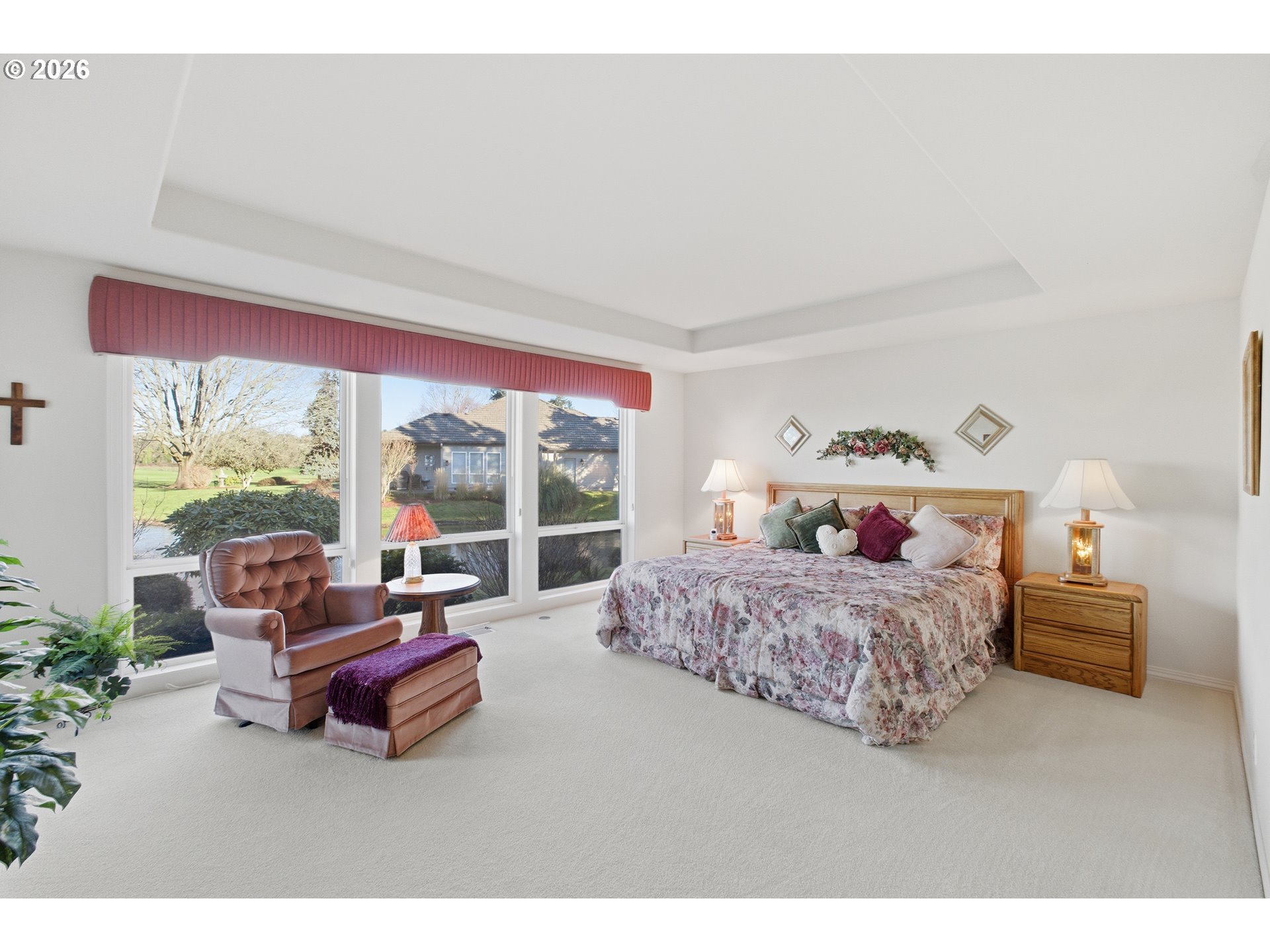 6428 Castle Lakes Court Keizer, OR 97303 - Photo 29 of 48 a living room with furniture and large windows