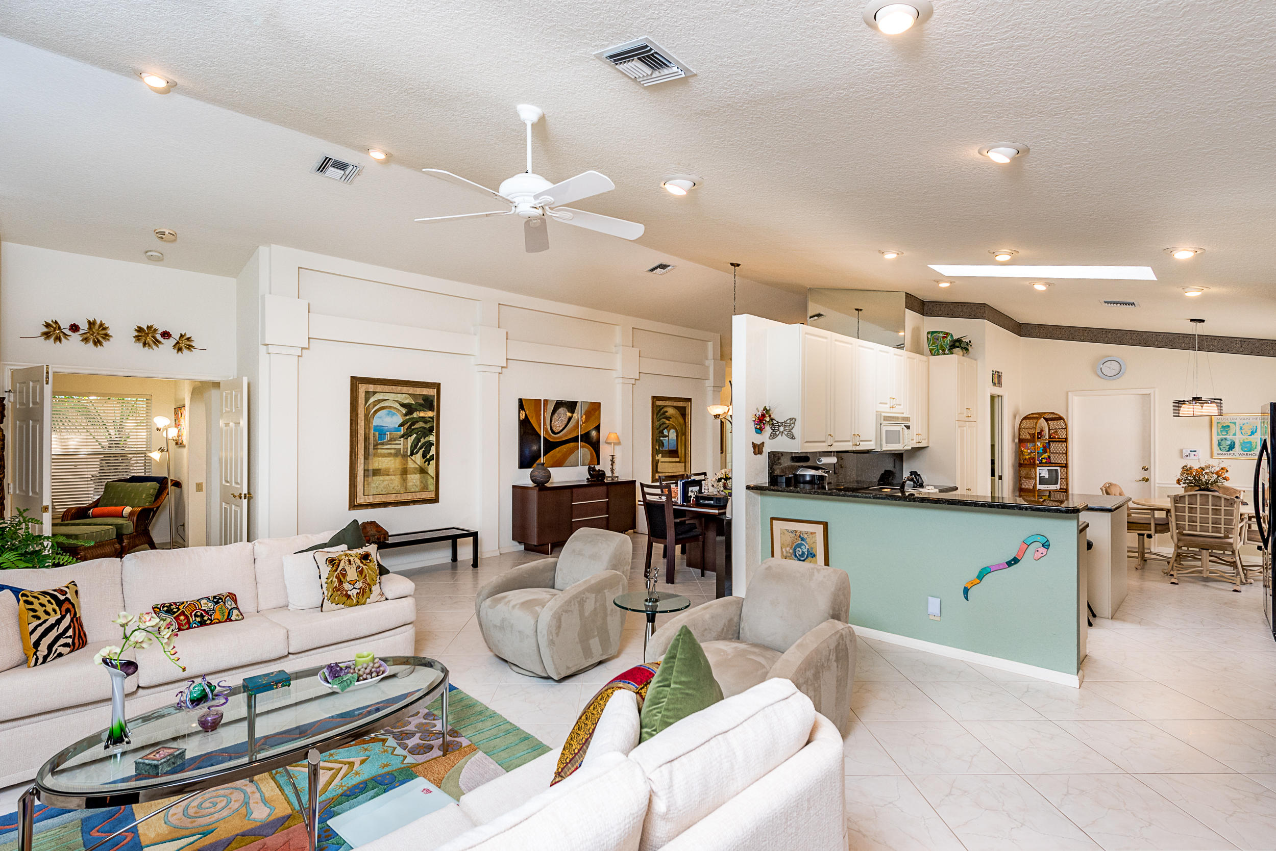6525 Sun River Road Boynton Beach, FL 33437 - Photo 12 of 30 Another view of great room & kitchen