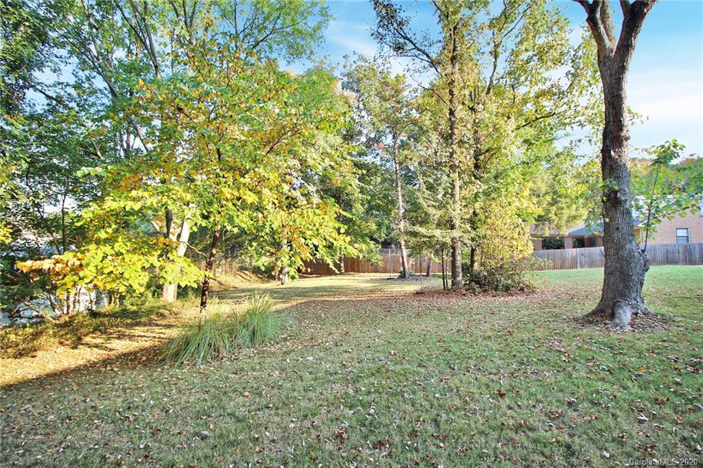 4312 Carmel Road Charlotte, NC 28226 - Photo 32 of 36 a backyard of a house with lots of green space