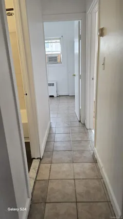 a view of a hallway in a house