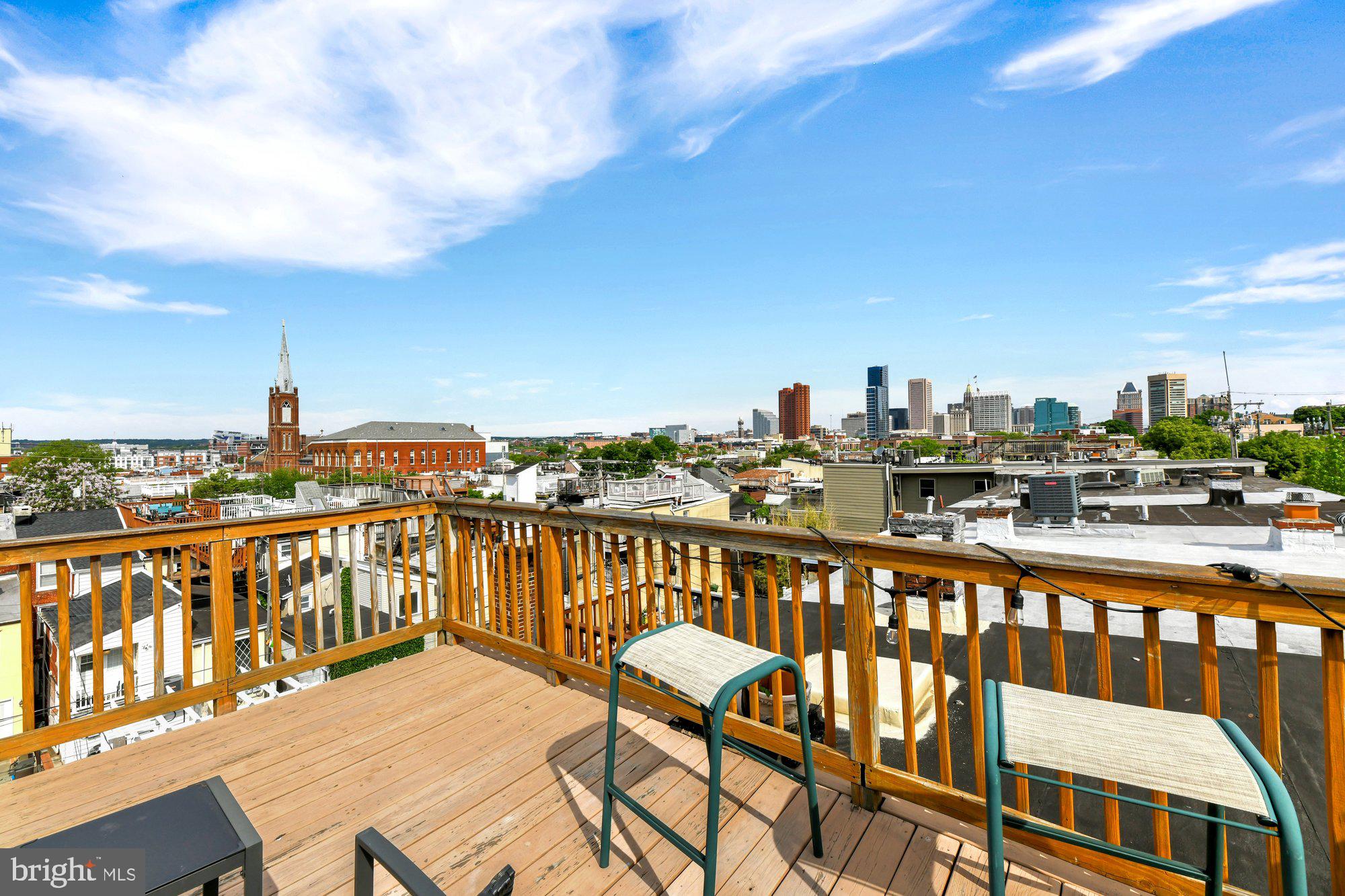 1220 Riverside Avenue Baltimore, MD 21230 - Photo 4 of 26 Upper Level Deck