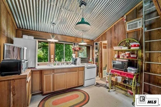 a room with musical instruments