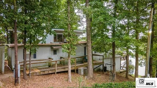 a view of boat floating on water