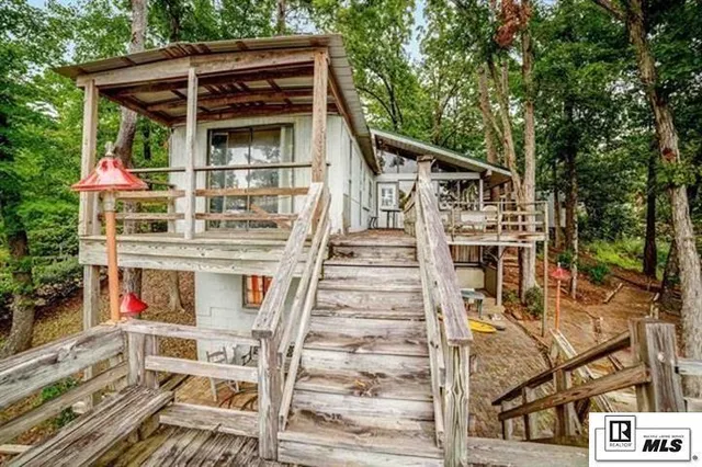 front view of a house with a small yard