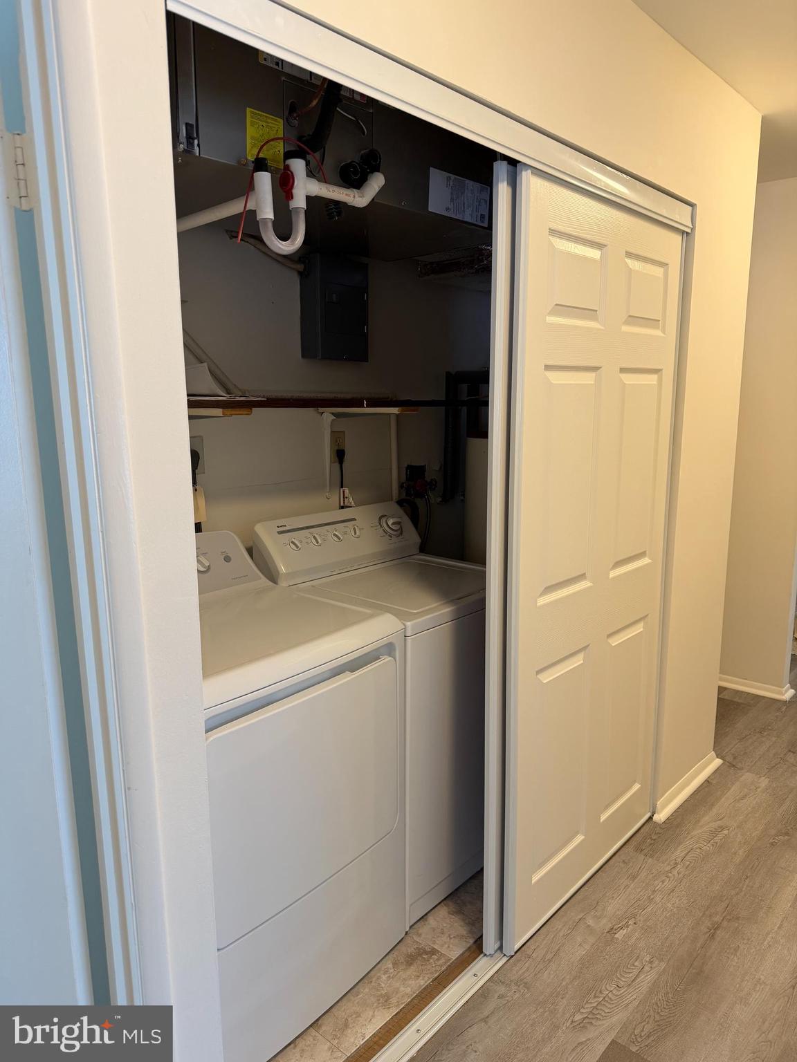3110 Adderley Court, Unit 245A Silver Spring, MD 20906 - Photo 21 of 31 a utility room with dryer and washer