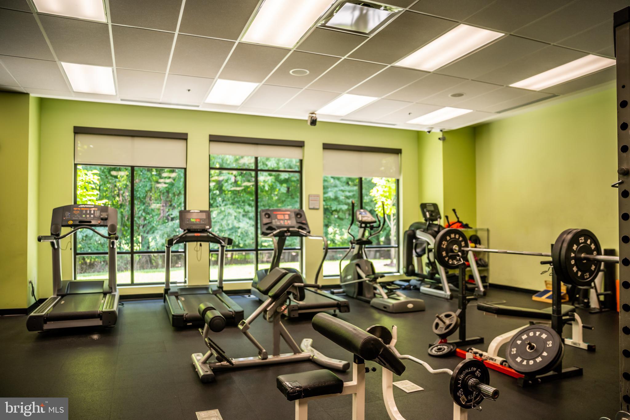 3110 Adderley Court, Unit 245A Silver Spring, MD 20906 - Photo 28 of 31 a view of a room with gym equipment