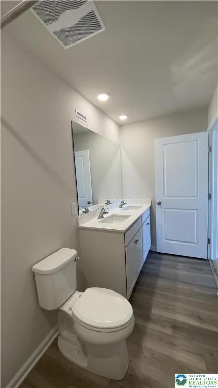 1248 Martin Road Breinigsville, PA 18031 - Photo 23 of 37 a bathroom with a toilet sink and mirror