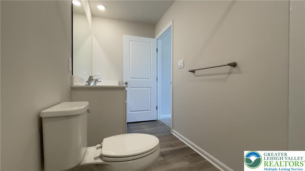 1248 Martin Road Breinigsville, PA 18031 - Photo 24 of 37 a bathroom with a toilet and a sink