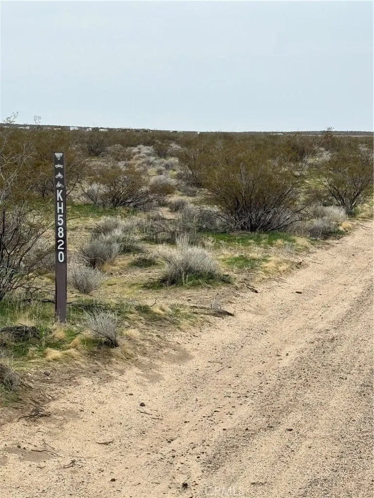 8133 Near Helendale Helendale, CA 92342 - Photo 5 of 6 a view of a dry yard with wooden fence