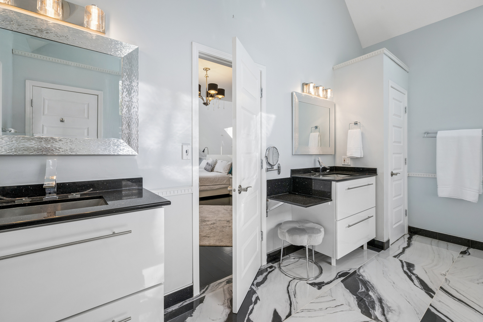 6112 Pleasant View Lane Cary, IL 60013 - Photo 14 of 31 a kitchen with a refrigerator and white cabinets