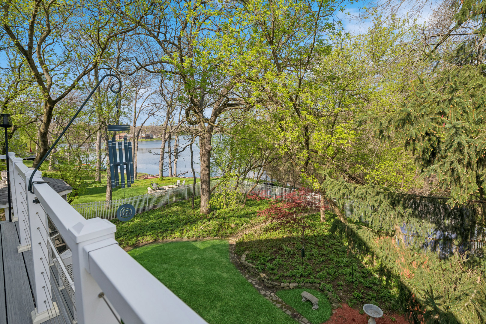 6112 Pleasant View Lane Cary, IL 60013 - Photo 24 of 31 a view of a yard with plants