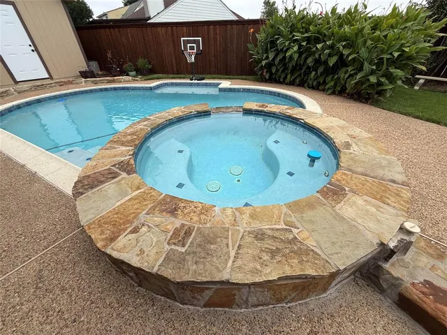 a view of a swimming pool