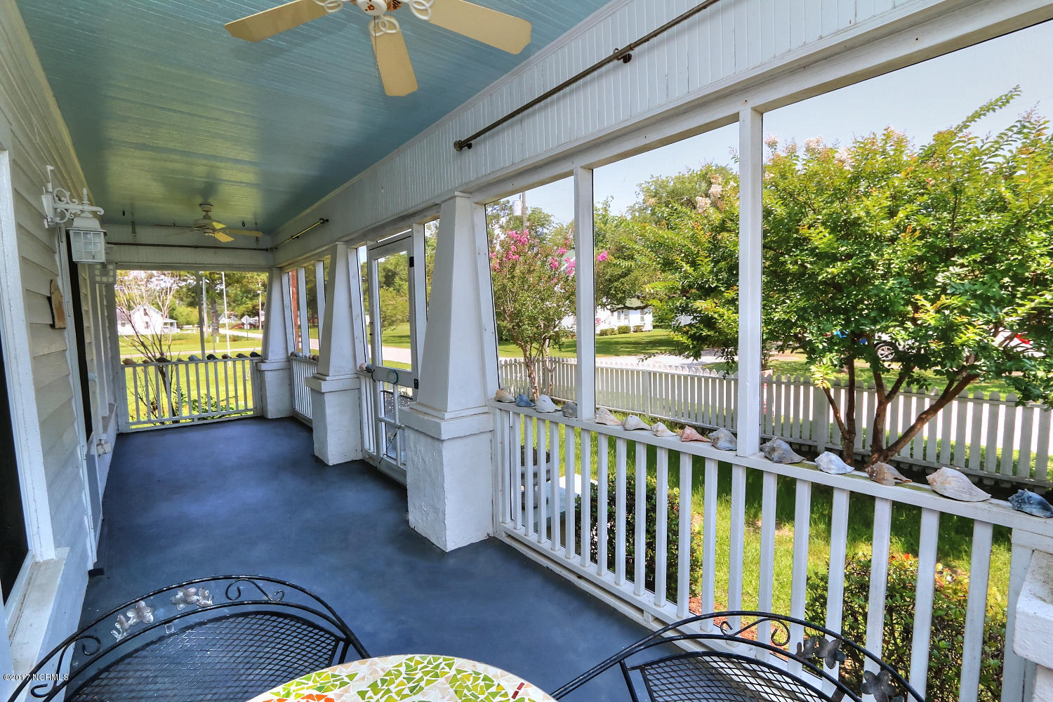 227 Horseshoe Road Davis, NC 28524 - Photo 55 of 74 Screened Front Porch with a View
