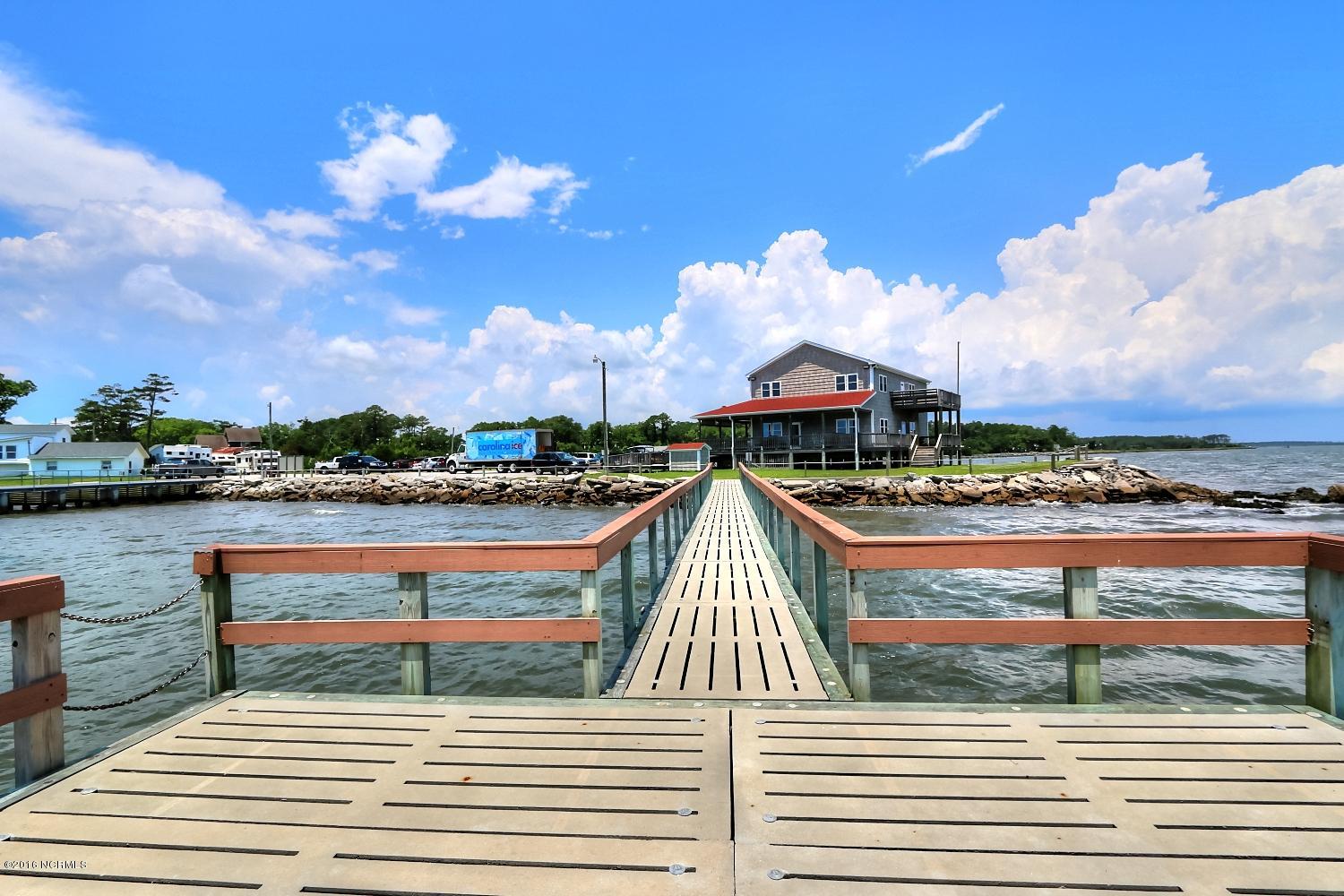 227 Horseshoe Road Davis, NC 28524 - Photo 58 of 74 From Ferry Pier