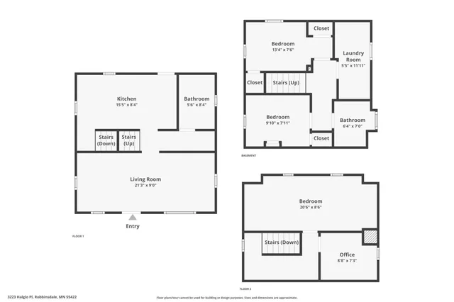 $244,900 | 3223 Halglo Place, Robbinsdale, MN 55422