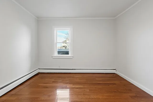 wooden floor in an empty room