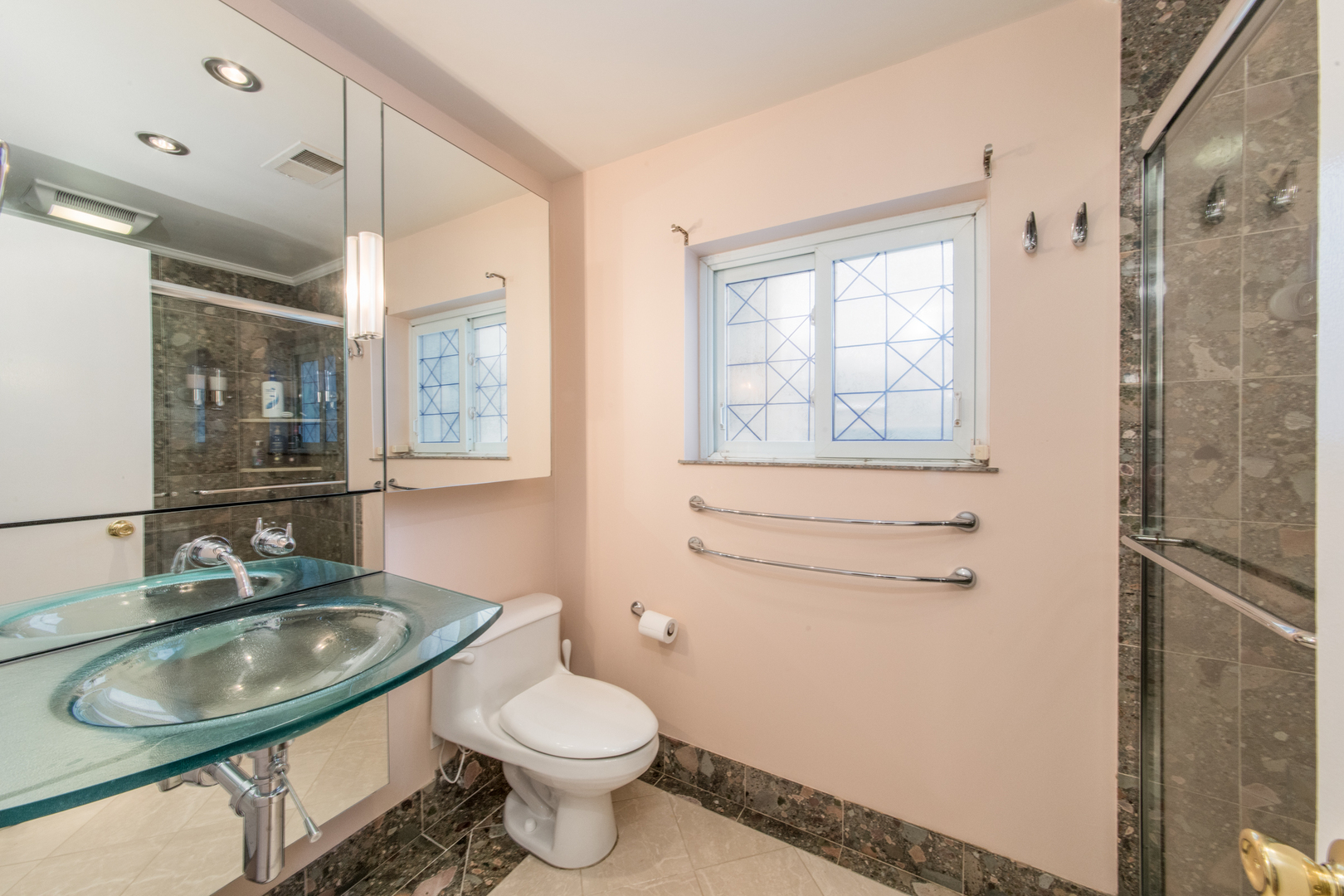 2010 Walnut Street Park Ridge, IL 60068 - Photo 15 of 20 a bathroom with a sink toilet a mirror and shower