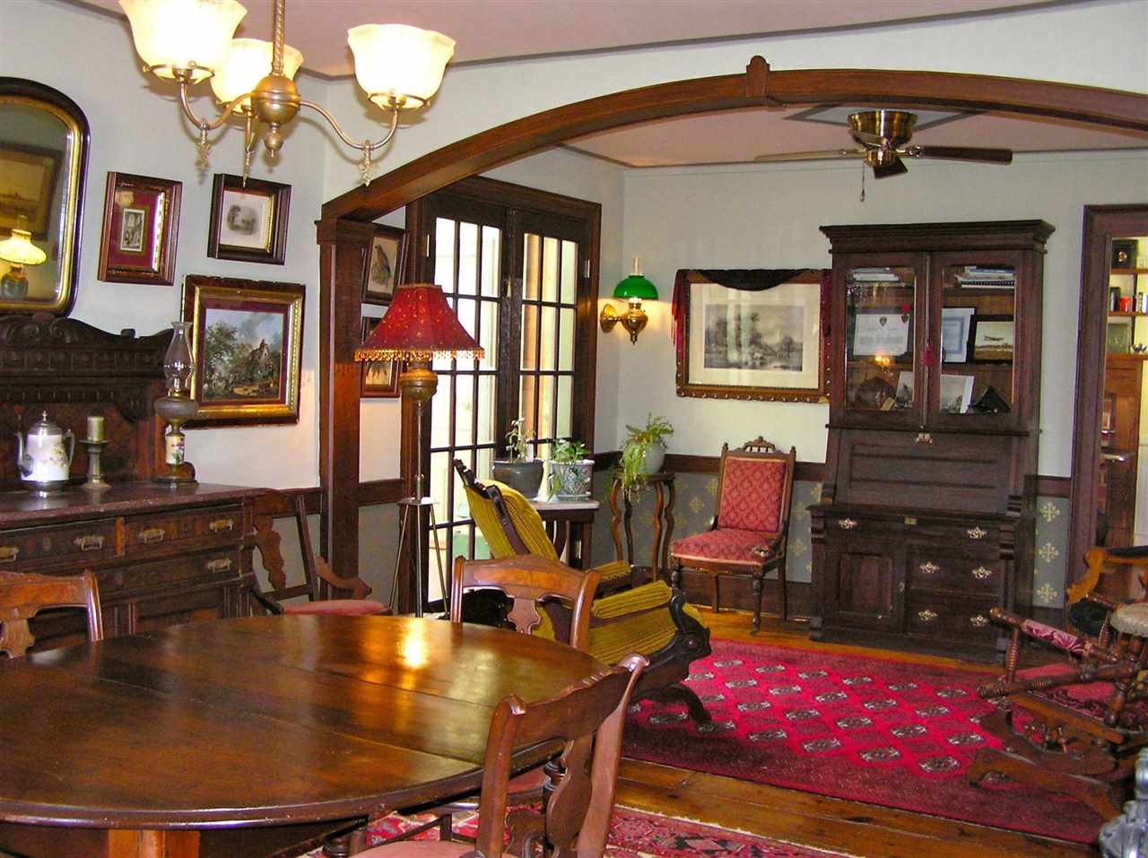 1108 Newport Road Raphine, VA 24472 - Photo 19 of 50 a view of a dining room with furniture