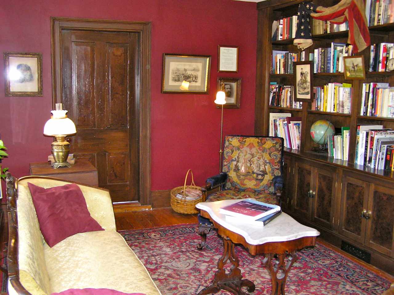 1108 Newport Road Raphine, VA 24472 - Photo 40 of 50 a living room with furniture piano and a rug