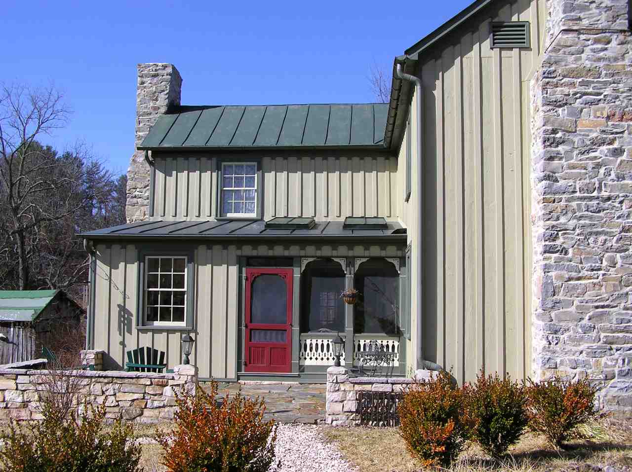 1108 Newport Road Raphine, VA 24472 - Photo 48 of 50 a front view of a house with garden