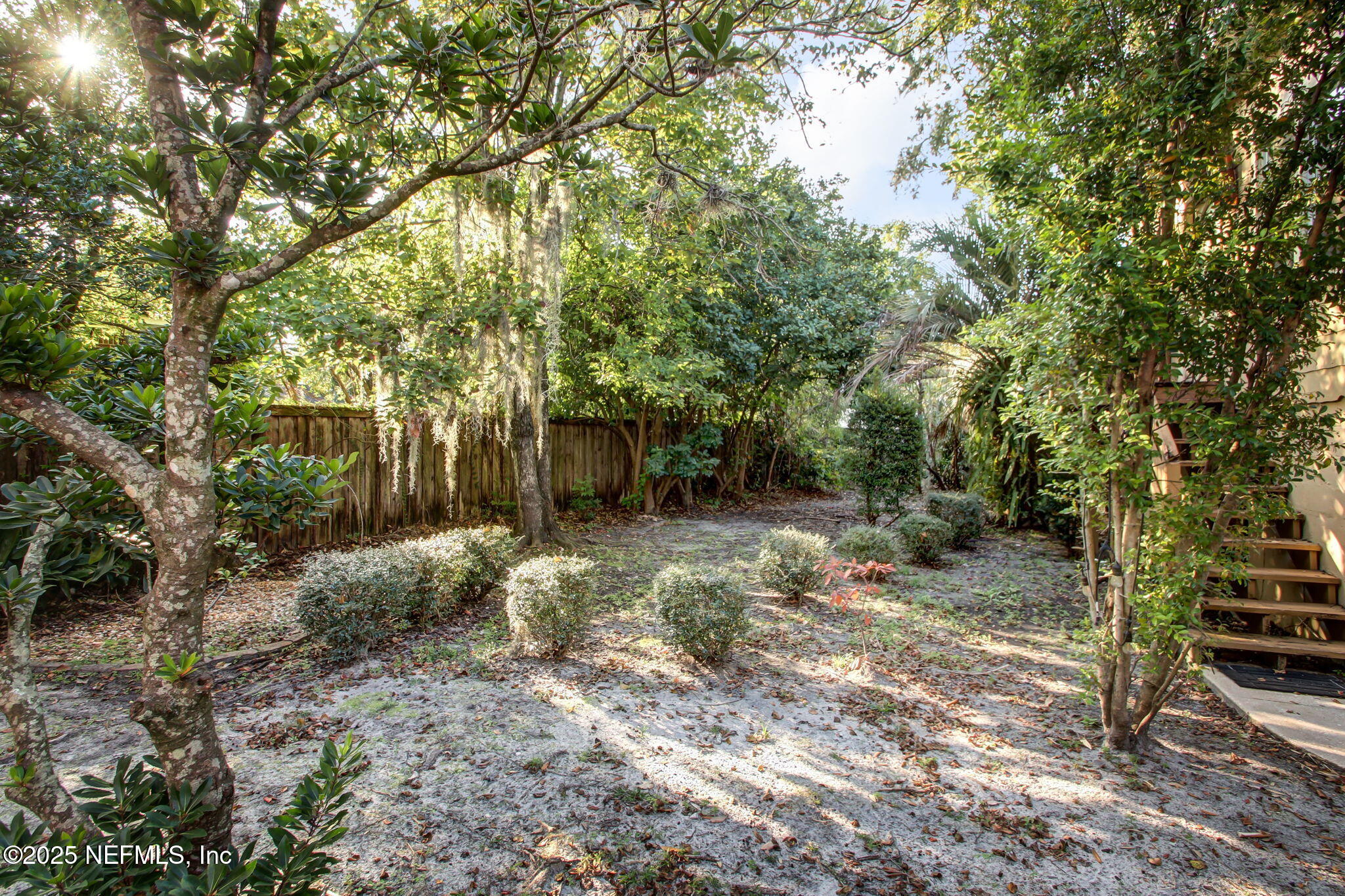 3515 Valencia Road Jacksonville, FL 32205 - Photo 16 of 24 a backyard of a house with lots of green space